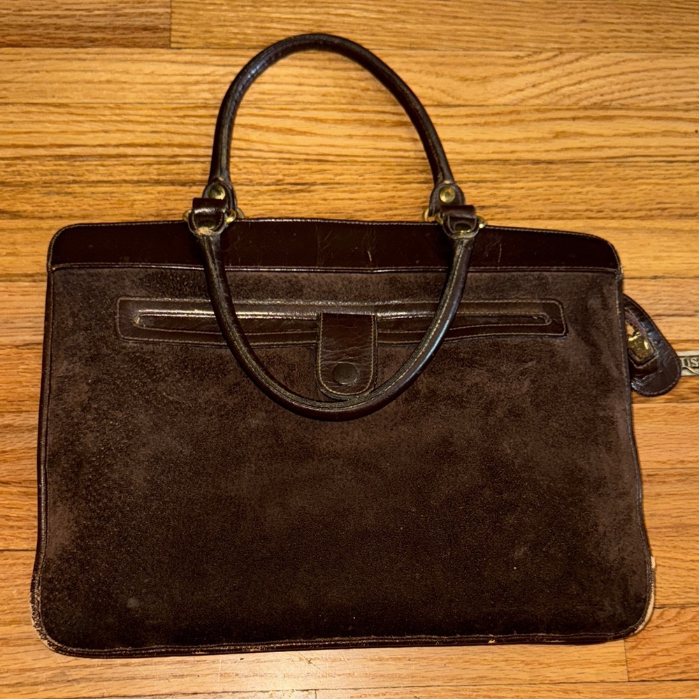 Elegant Brown Vintage Bag